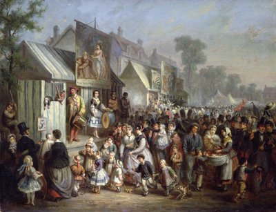 A Fete at Saint-Cloud During the Second Empire by Edouard Vaumort